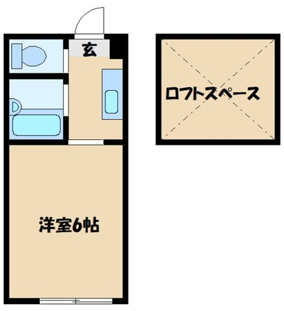 コンフォート渕野辺の物件間取画像